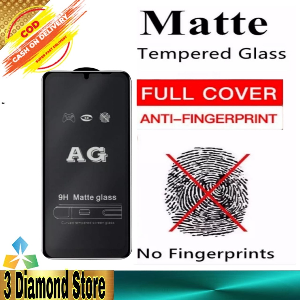 TEMPERED GLASS MATTE FOR XIAOMI REDMI NOTE 9, 9H MATTE GLASS