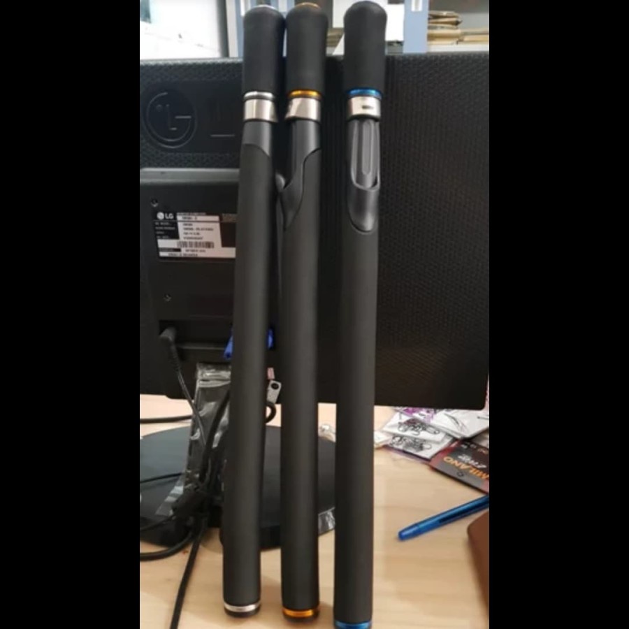 cod   Gagang joran set list warna warni busa eva set - silver