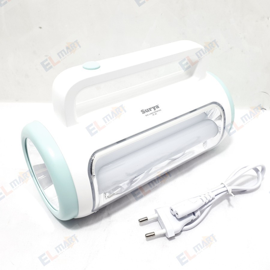 SURYA SHL 3602 - Lampu LED Emergency / Lampu Darurat bisa Cas Ulang