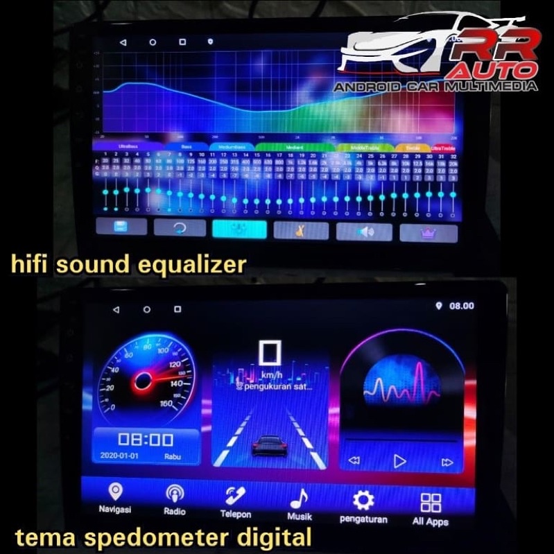 Honda Jazz 2008-2014 | Head Unit Android 10In 2/32gb,Voice Command,Wifi,DSP 32band(Free Kamera Parkir & Socket PNP)-7