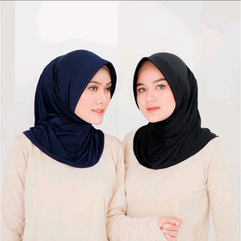 Hijab Instan | Bergo Pet | Jilbab instan | Bergo Sport | Hijab Sport | Kerudung Olahraga | Kudung In