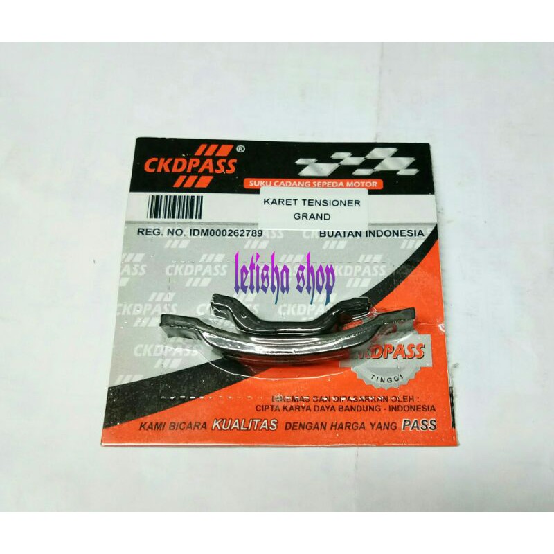 KARET LIDAH TENSIONER GRAND KARET TAHANAN RANTE STATER HONDA ASTREA GRAND LEGENDA SUPRA