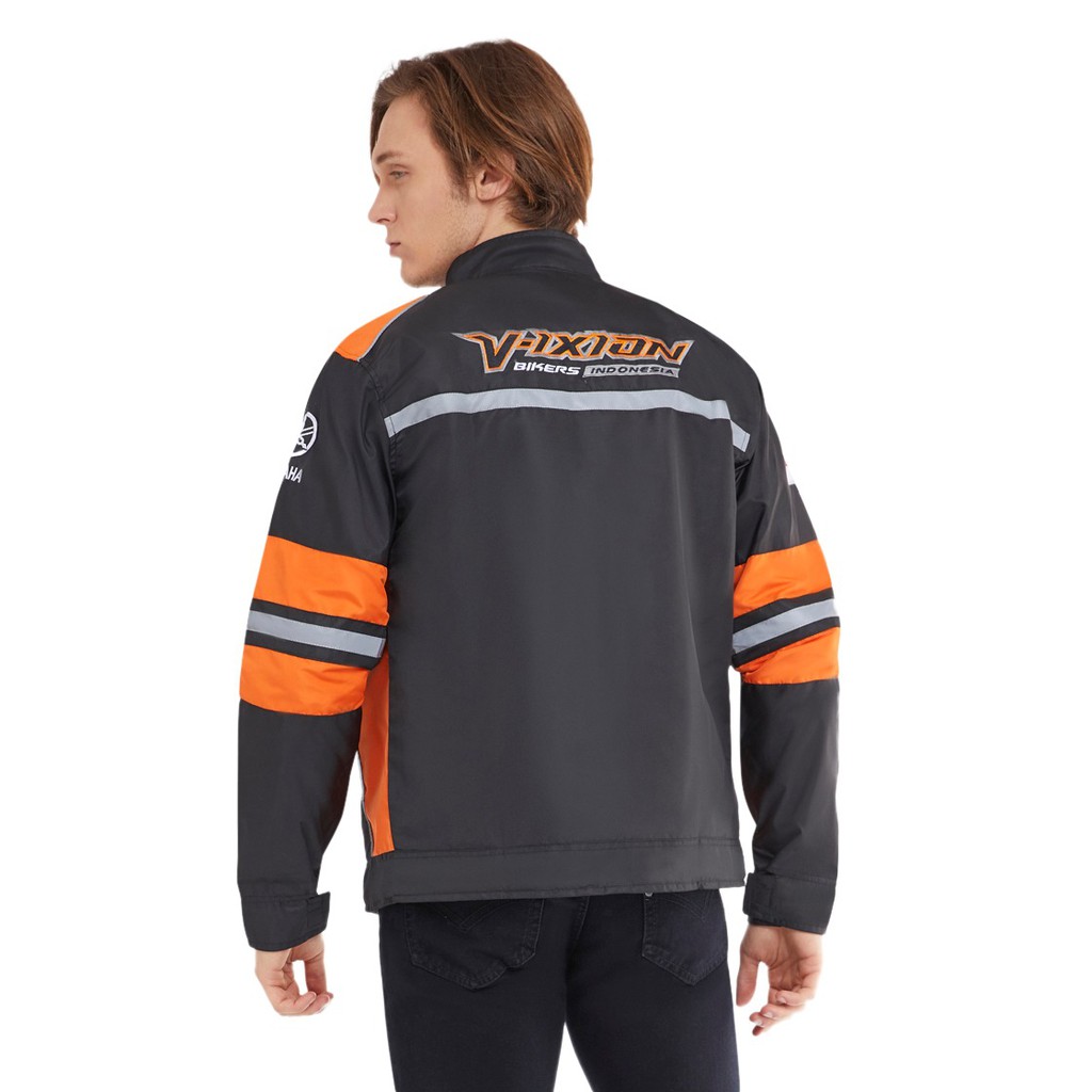 Jaket Touring Vixion Jaket Turing Motor Yamaha Bikers Bahan Taslan