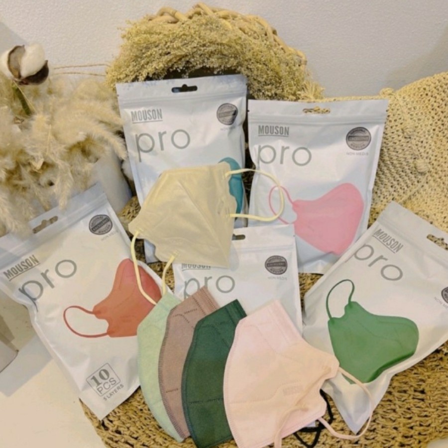 MASKER MOUSON PRO MEDIS ISI 10 MIRIP DUCKBILL DAN KN95