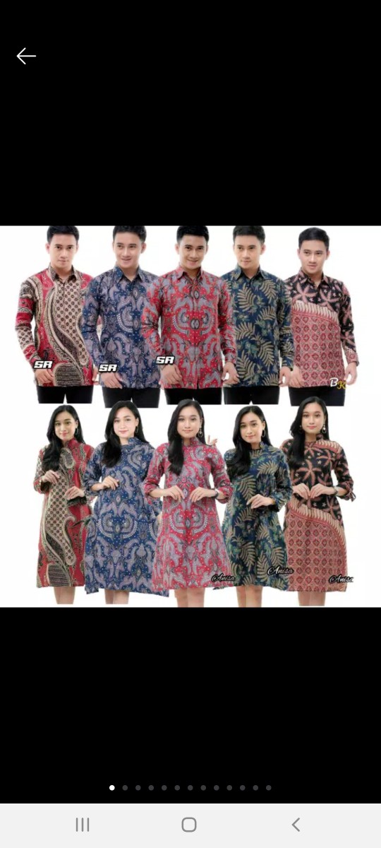 Kemeja Tunik Batik Terbaru 2021