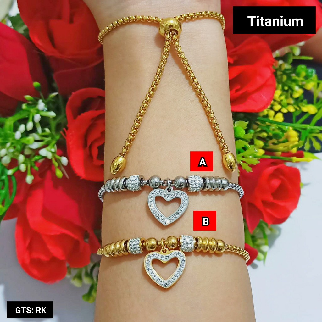 Gelang Dewasa Serut Titanium (COD)