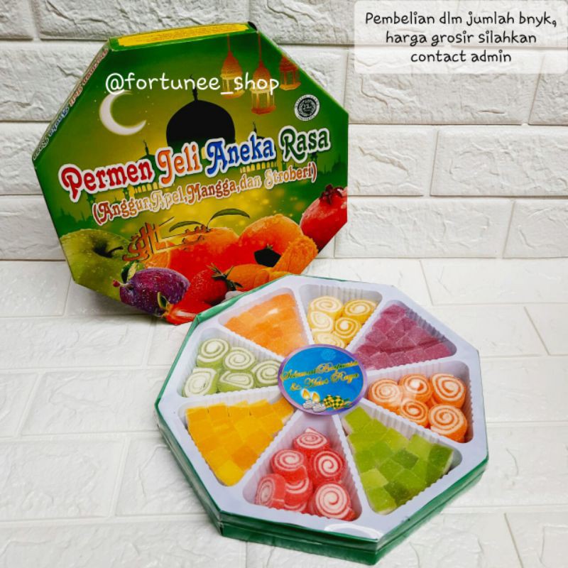 

Permen Jelly Aneka Rasa / Permen Jelly Premium / Permen Lebaran