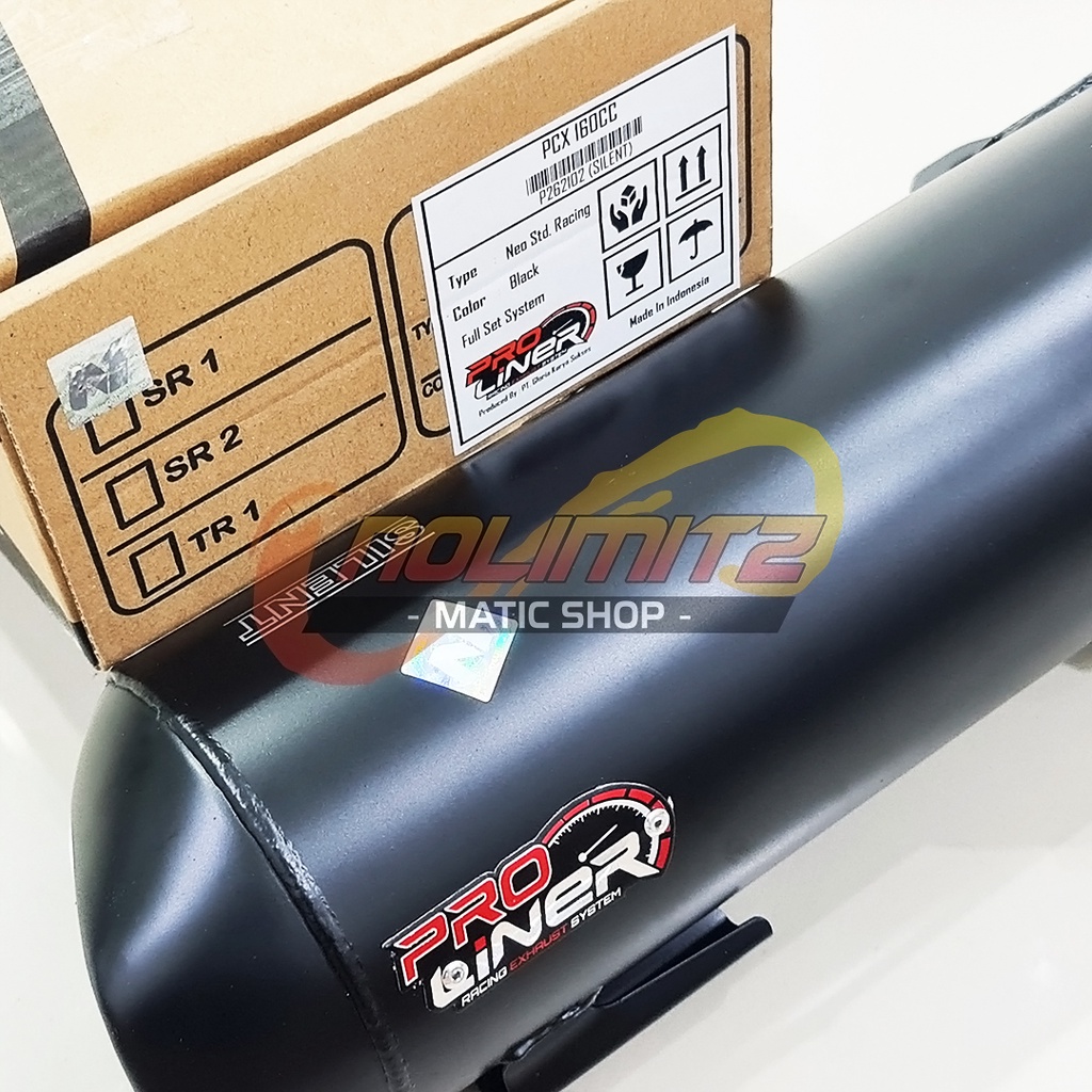 Knalpot ProLiner Pro Liner Neo Silent Standar Racing Honda PCX 160