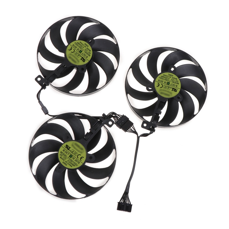 Vivi 88MM CF9010U12D 7Pin 12V 0.45A VGA Kipas Pendingin Kartu Grafis Untuk ASUS GeForce RTX