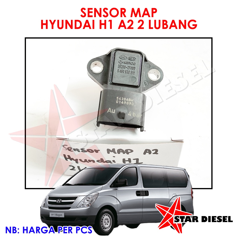 HYUNDAI SENSOR UDARA SENSOR INTAKE HYUNDAI H1 A2 2 LUBANG SENSOR MAP HYUNDAI