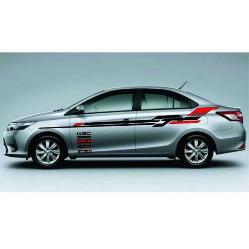Stiker mobil sedan Corolla stiker cutting murah terlaris keren kekinian