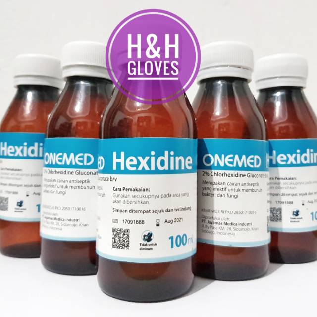 Larutan Irigasi Endodonti Klorheksidin / Chlorhexidine Glukonat Indodent HEX / Hexidine