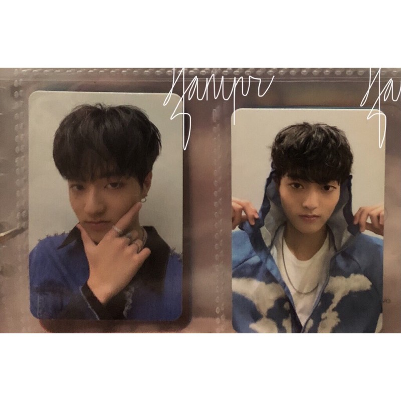 [BOOKED] PC Haruto Treasure Chapter 1 selfie Black & Chapter 2 selfie black official photocard