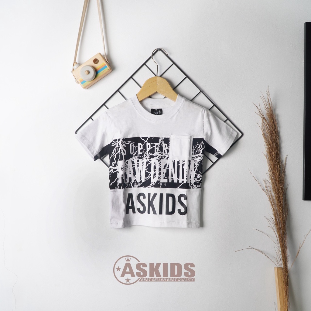 KAOS DISTRO ANAK COMBO LIGHNING USIA 1-8 TAHUN