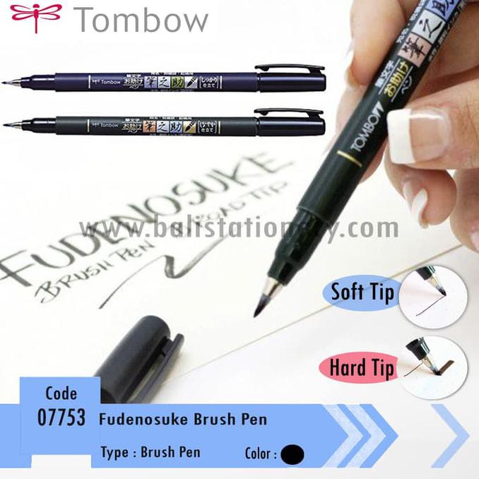 

Best Produk] Tombow Fudenosuke Brush Pen Art Markers - Hard Tip
