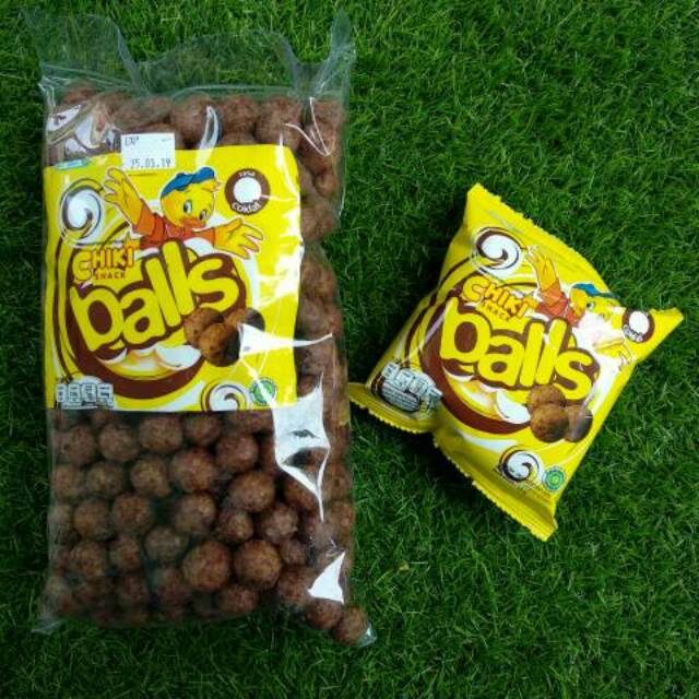 

Snack kiloan chiki balls rasa cokelat 200gram