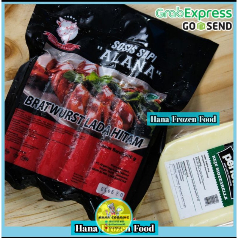 

SOSIS BRATWURST ALANA LONG BPP 500 GRAM MAKANAN BEKU MURAH