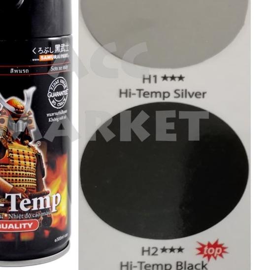 ♘ Pilok Samurai Hi Temp Anti Panas Cat Pilox Pylox - Hitam ✱
