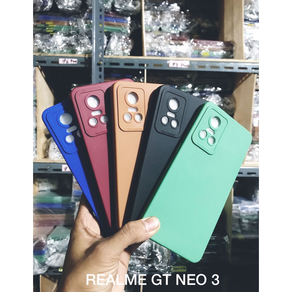 Pro Camera Soft Case Realme 9 Pro Plus / Realme GT Neo 3 / Realme C30s Solid Color Angel Eye Lens 9Pro+