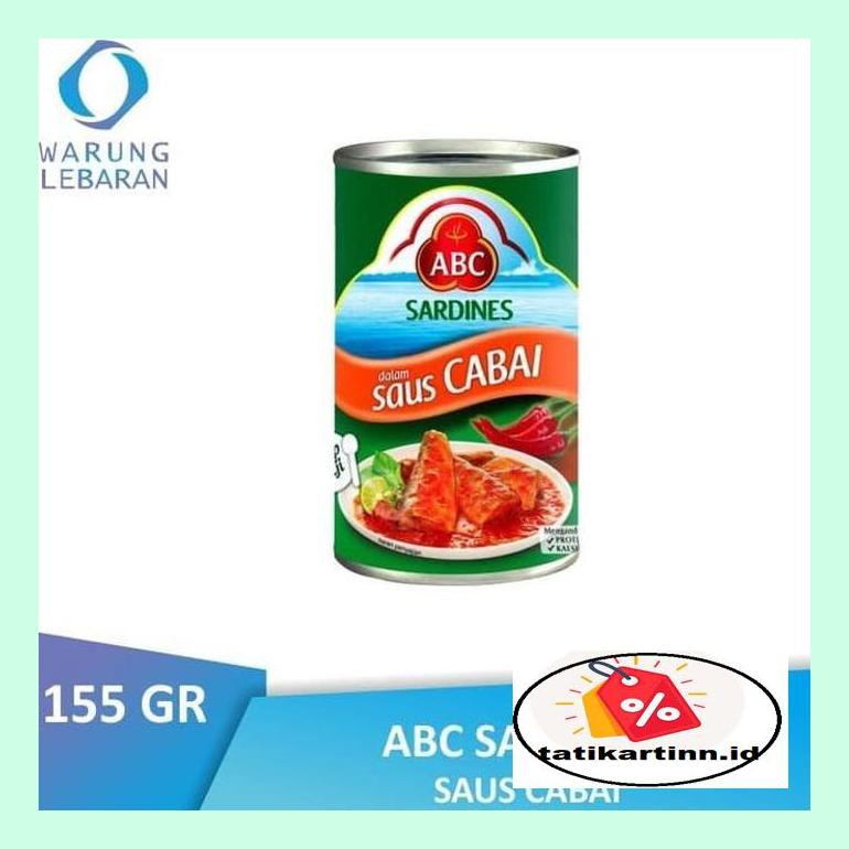 

T4Tksot Tin Abc Sardines Saus Cabai 155 Gr Sotytat