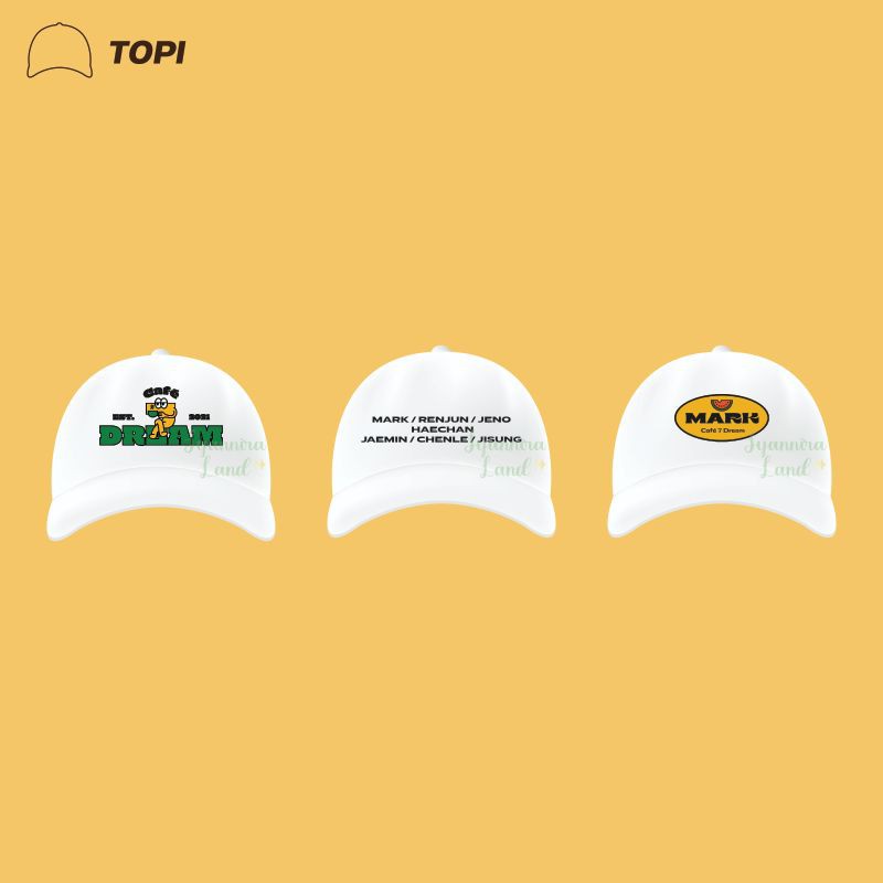 Topi / Baseball Cap Cafe 7 Dream / NCT Dream