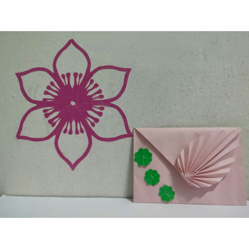 

amplop lebaran / amplop unik / amplop daun