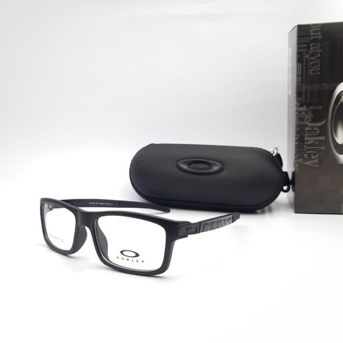 Frame Kacamata Minus Anti Radiasi Oakley Currency Black
