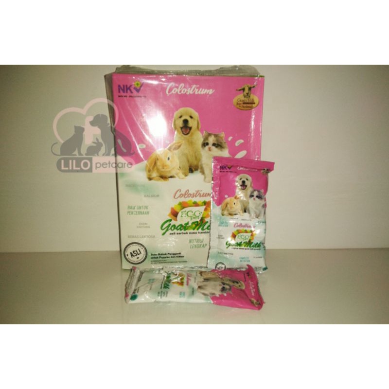 Goat Milk Colostrum Susu Untuk Kucing, Anjing, Kelinci