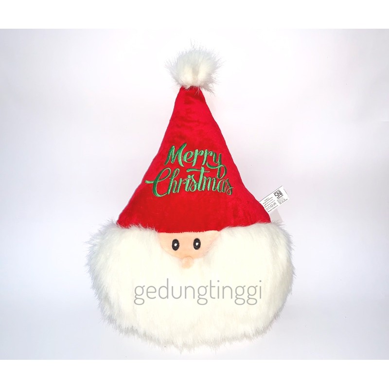 boneka bantal santa kerucut 30cm x 40cm