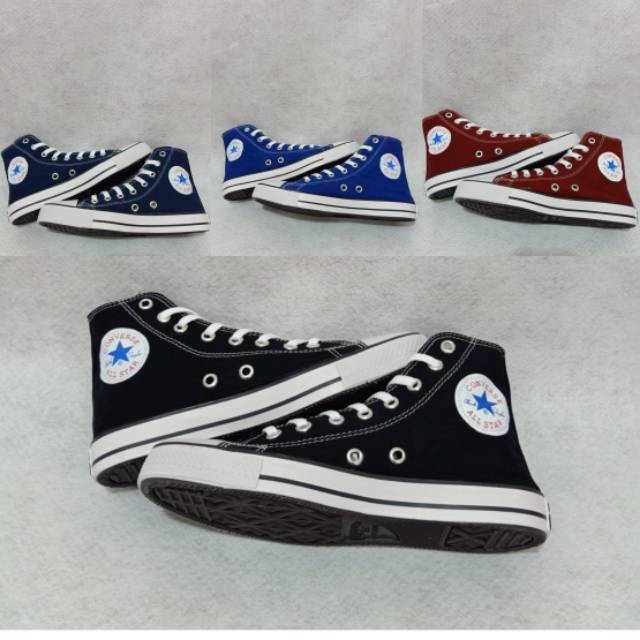 Sepatu converse allstar clasik height/boot+box