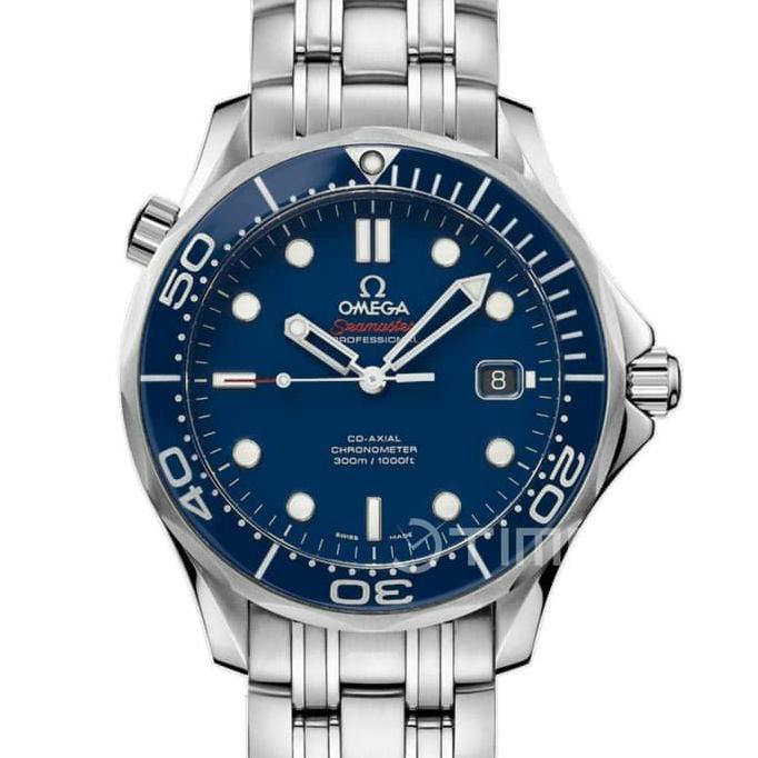 Omega Seamaster Diver 300M Diver Ceramic Bezel Blue Dial Swiss Clone