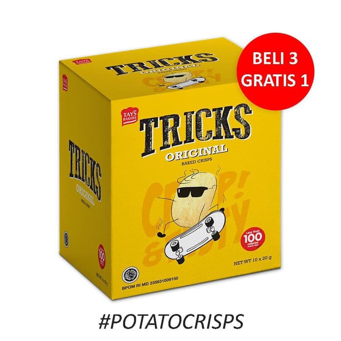 

Tricks Baked Crisps Buy 3 Get 1 Free ~ kp1969