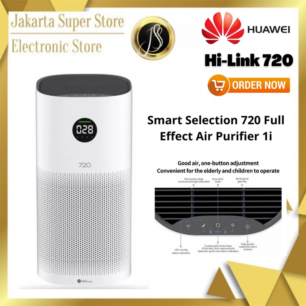 Huawei Hi-Link 720 Smart Air Purifier 1i - Penyaring Pembersih Udara