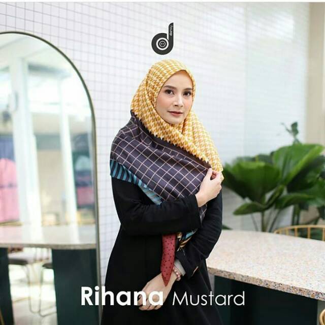 Deenay Motif Rihana Mustard ( ORI )