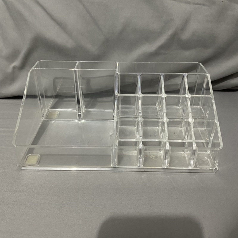 preloved miniso kotak make up akrilik (2pcs)