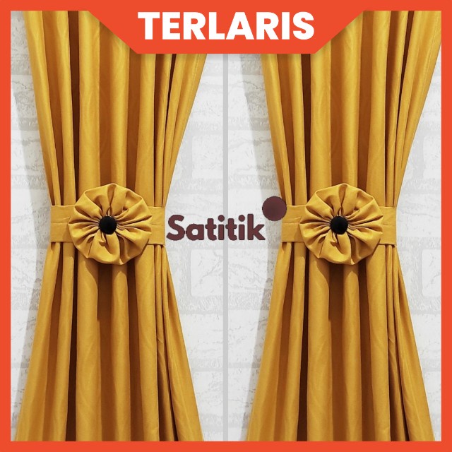 SARAE OFFICIAL - Gorden Minimalis Spiral Katun Gorden Blazer Tirai jemdela SMOKRING TERLARIS COD