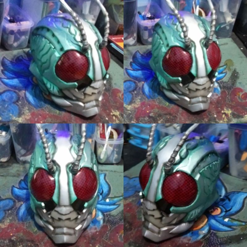 Cosplay helmet kamen Rider Ichigo versi SIC