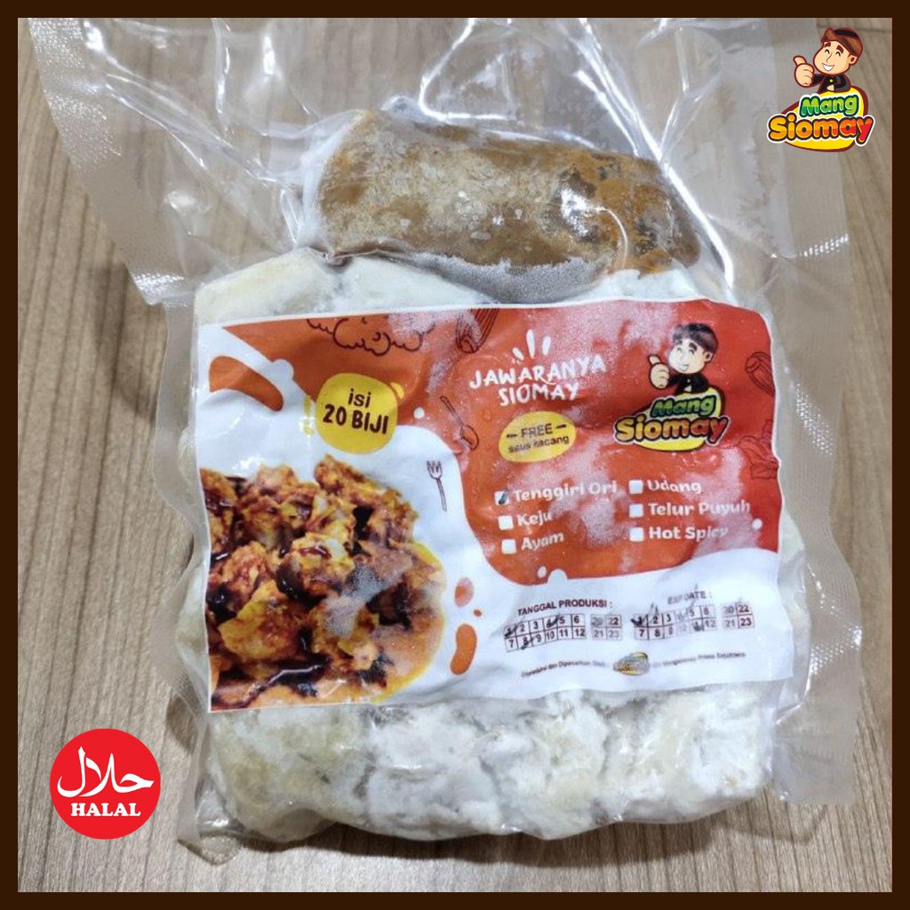 

-58> Mangsiomay Siomay Ikan Tenggiri - Somay Beku Frozen Paling Enak