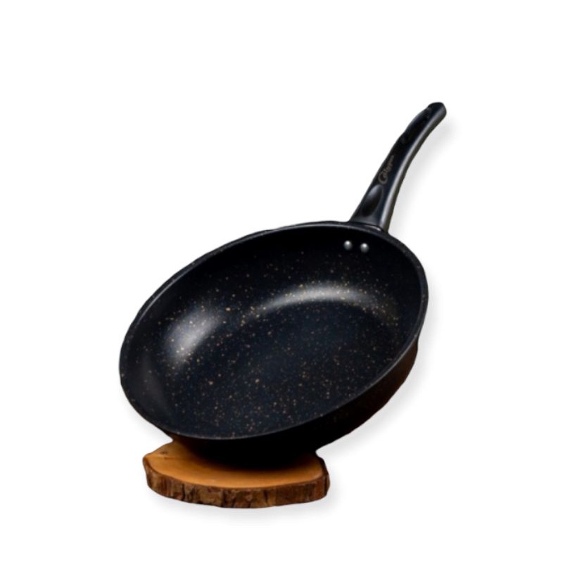 Teflon Hitam Calypso Super Non-Stick / Wajan Calypso Berbintik