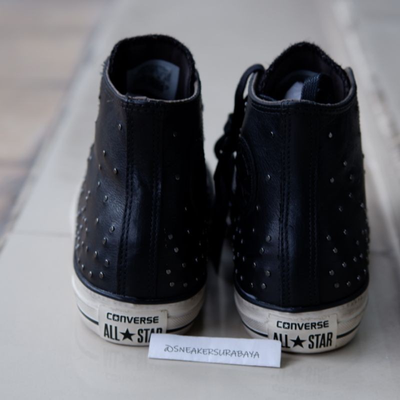 John Varvatos x Converse Chuck Taylor Hi Mini Stud &quot;Black Beluga&quot;