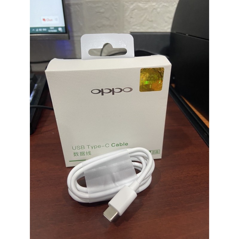 KABEL DATA OPPO FAST CHARGING TYPE C &amp; MICRO USB ORIGINAL 100%