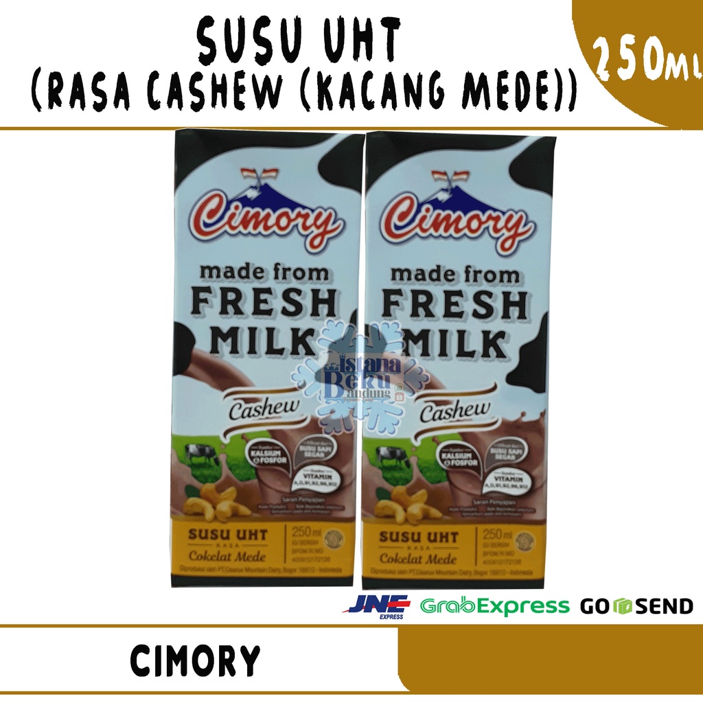

Cimory Susu UHT Chocolate Cashew 250ml