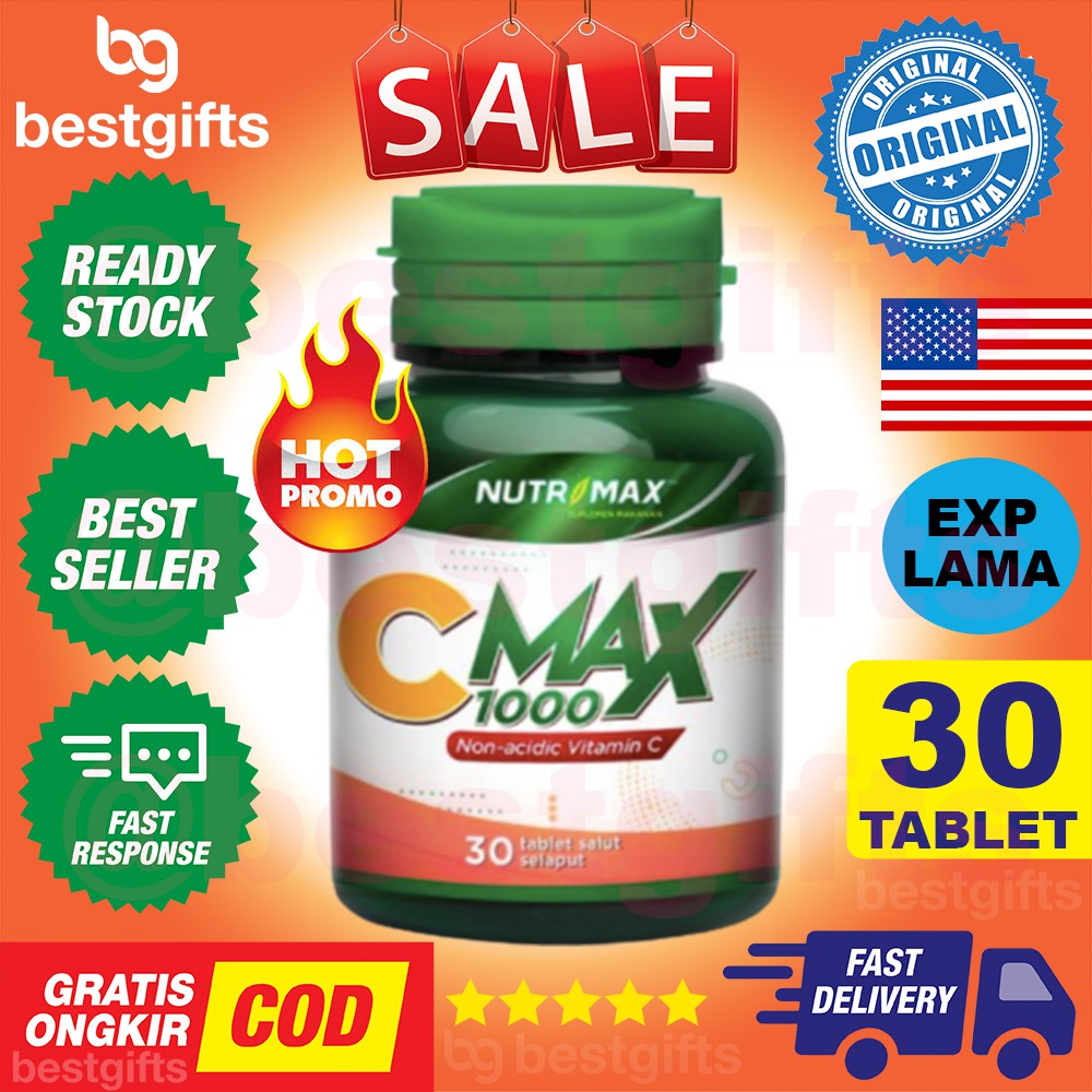 NUTRIMAX C MAX 1000 MG VITAMIN VIT C  30 TABLET