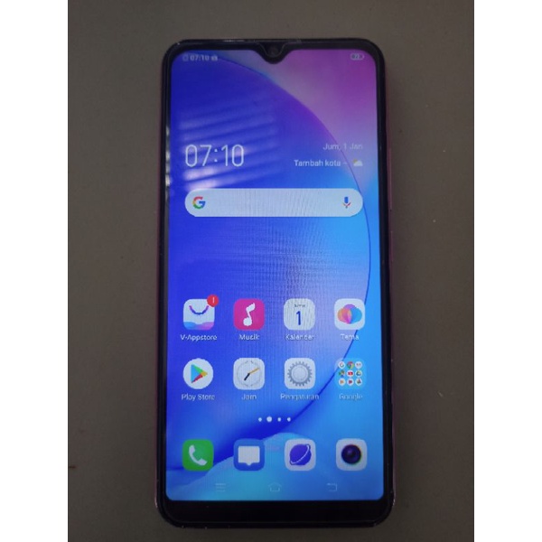 VIVO Y17 fullset second Termurah 4/128GB pearl pink