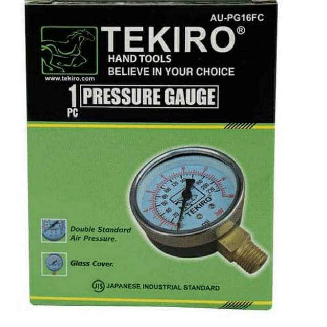 MANOMETER PRESSURE GAUGE MERK TEKIRO