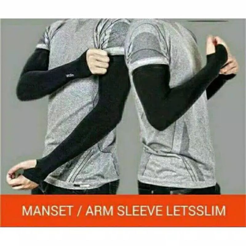 MENSET / MENSET TANGAN / Manset tangan outdoor activity merk let's slim cool wristlet-2