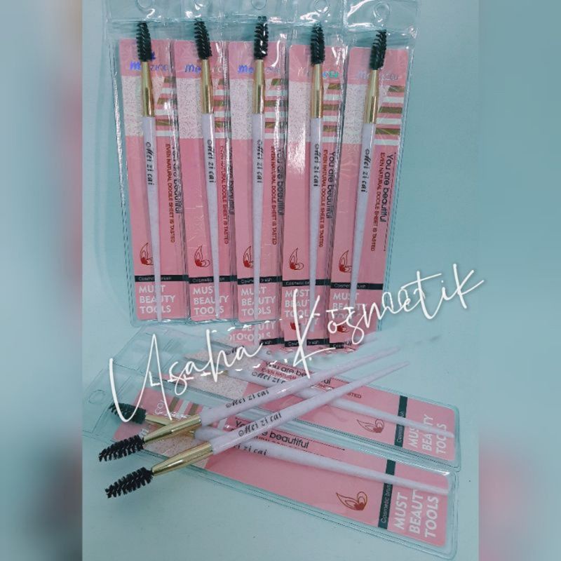 PROMO ECER!! KUAS MASCARA/KUAS EYESHADOW/KUAS LIPSTICK MURAH BEST SELLER