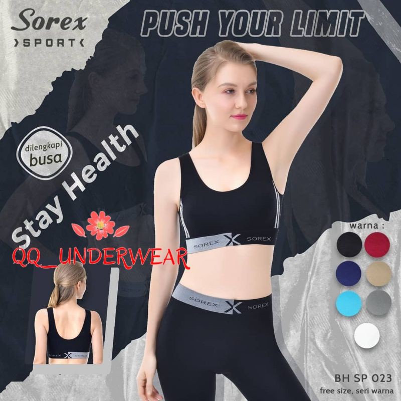 Sport Bra Sorex Polos Sp 020 &amp; Sp 021 /  Bra Sport Sorex / BH Sorex Sport / Bh Gym / Sport Bra Senam