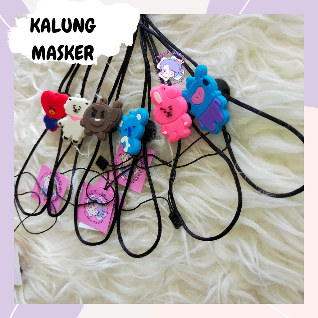 kalung masker bt21