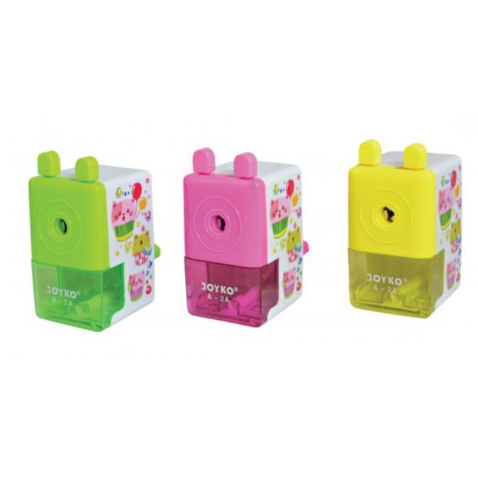

Serutan Pensil Meja / Rautan pencil putar Joyko SPECIAL